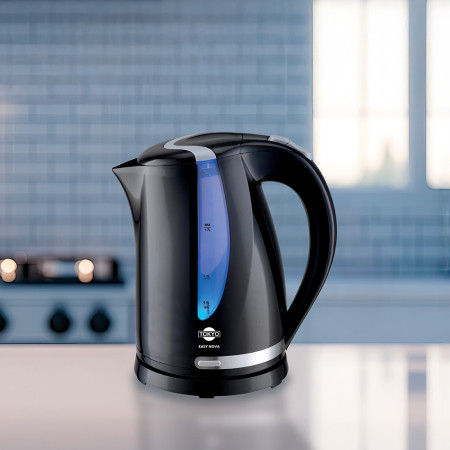 HERVIDORA TOKYO 1,7LTS BLACK NEGRA JARRA PLASTICA