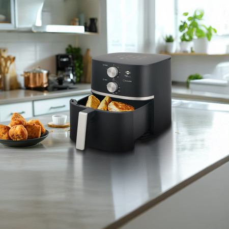 AIR FRYER TOKYO FRIGGE CYCLONE 5,2L 200°C ANTIADHERENTE TIMER 60 MIN