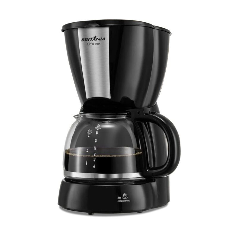 Cafetera Britania CP30 Inox Negra – 127V – 5500