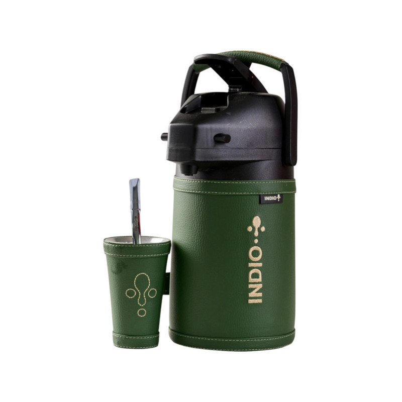 TERMO TERERE INDIO 1.3 LTS+GUAMPA VERDE MATE