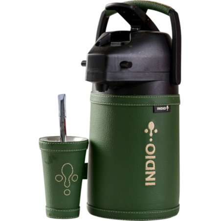TERMO TERERE INDIO 1.3 LTS+GUAMPA VERDE MATE
