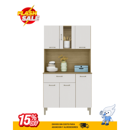 KIT DE COCINA 6P KYRA FREIJO/SUPREMO