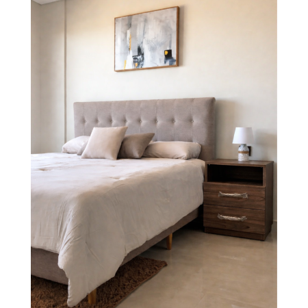 MESITA DE LUZ AC&H CON CAJONES