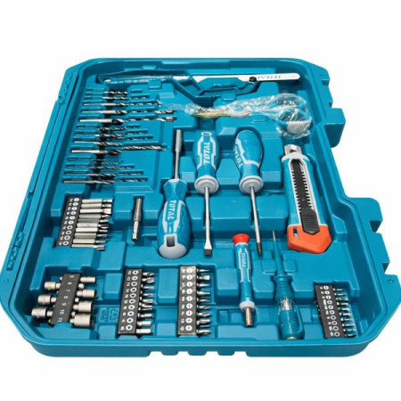 TALADRO PERCUTOR INALÁMBRICO TOTAL 20V CON BATERÍA Y CARGADOR + JUEGO