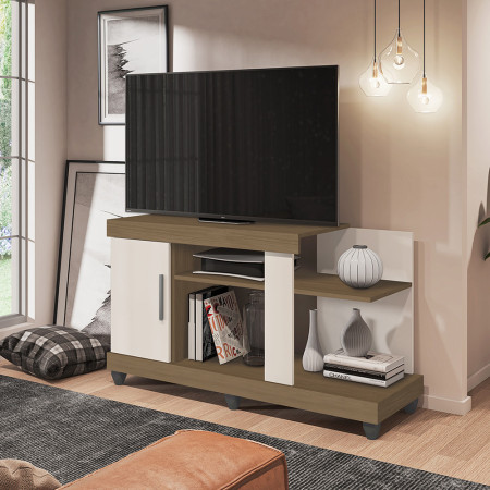 RACK BANCADA CANADA CARVALHO OAK| OFF WHITE