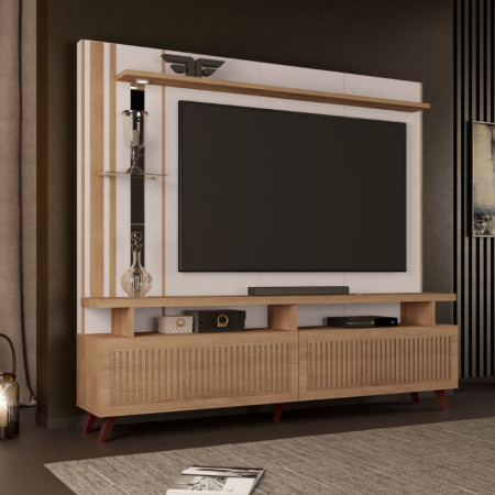 HOME THEATER VEGA OFF WHITE/CEDRO