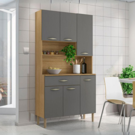 MUEBLE DE COCINA APOLO FREIJO/GRIS