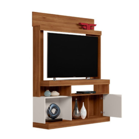 ESTANTE MONACO PARA TV 55" MATTE/OFF WHITE