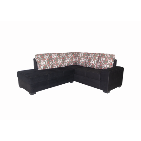 SOFA ESQUINERO AREGUA NEGRO