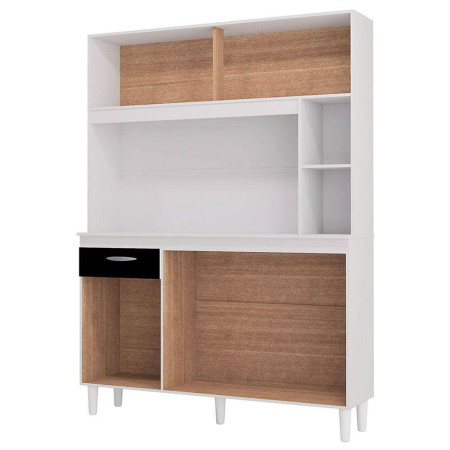 MUEBLE DE COCINA DUDA 1,20 BLANCO/PRETO